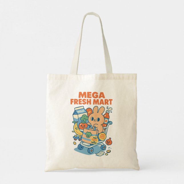 Mega Fresh Mart Tote Bag (Back)