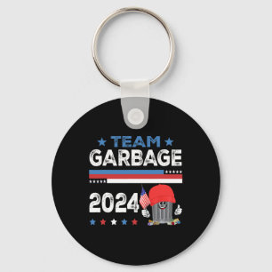 Mega Garbage Proud Trump Supporter 1 Keychain