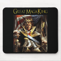 Mega King USA Flag Proud Ultra Maga Trump  