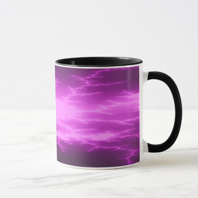 Mega Lightning Fractal Mug (Right)