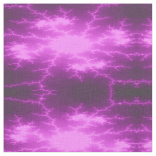 Mega Lightning Fractal Patterned Craft Fabric