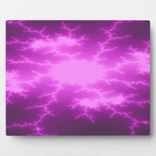 Mega Lightning Fractal Plaque