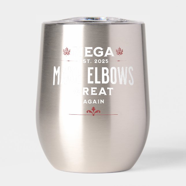 MEGA Make Elbows Great Again Water Bottle (Front)