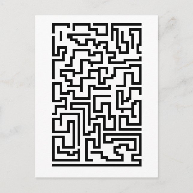 Mega Maze Postcard (Front)