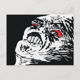 Mega Rage Postcard