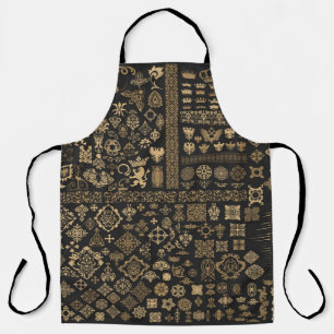 Mega set of baroque elements apron