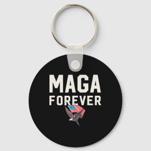 Mega Trump Forever Wins Won Winning Trump Inspirat Keychain