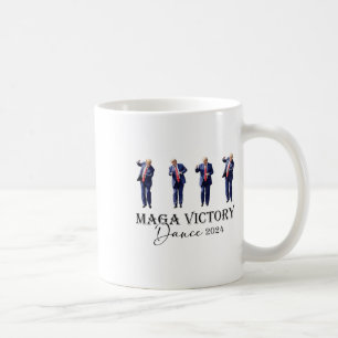 Mega Victory Dance Trump 2024 47th President  Coffee Mug