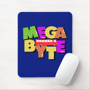 Megabyte Data Size Measurement Tech Mouse Pad