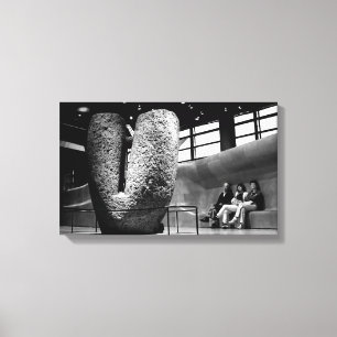Megalith Musee du Quai Branly Paris Canvas Print