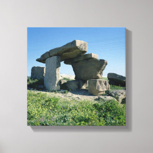 Megalith, prehistoric canvas print
