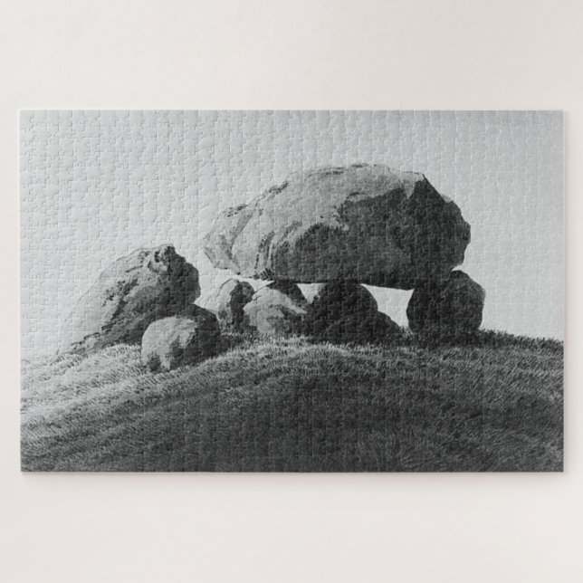 Megalithic Grave – Caspar David Friedrich Jigsaw Puzzle (Horizontal)