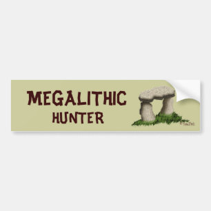 Megalithic Hunter Bumper Sticker