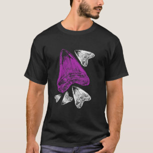 Megalodon fossil teeth Long Sleeve T Shirt
