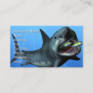 Megalodon Print Business Card