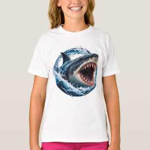 Megalodon Shark Attack T-Shirt