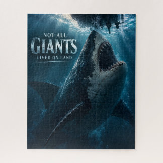 Megalodon Shark Deep Sea Jigsaw Puzzle