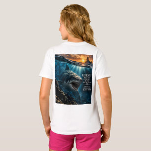Megalodon Shark Ocean Adventure Kids T-Shirt