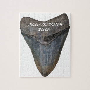 Megalodon Shark Tooth Jigsaw Puzzle