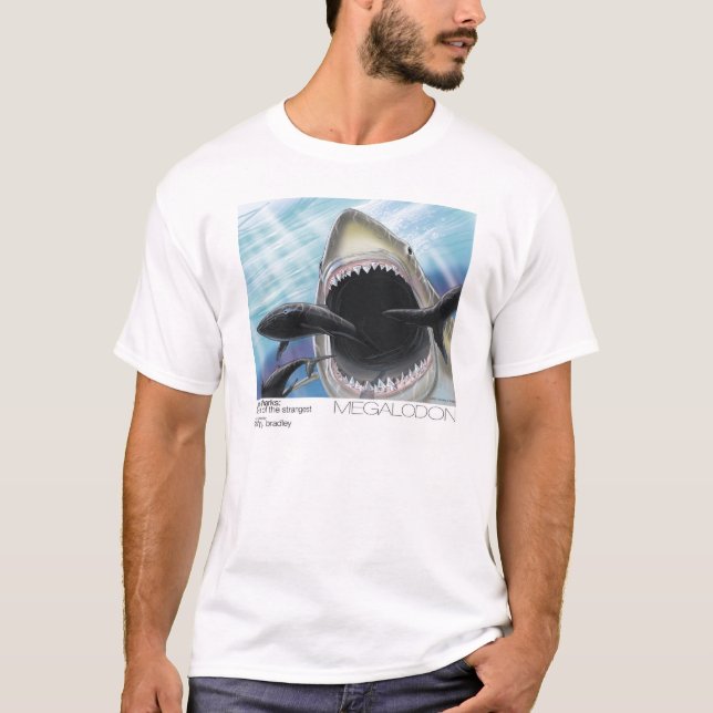 Megalodon T-shirt (adult) (Front)