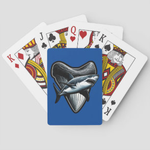 Megalodon Tooth Playing Cards