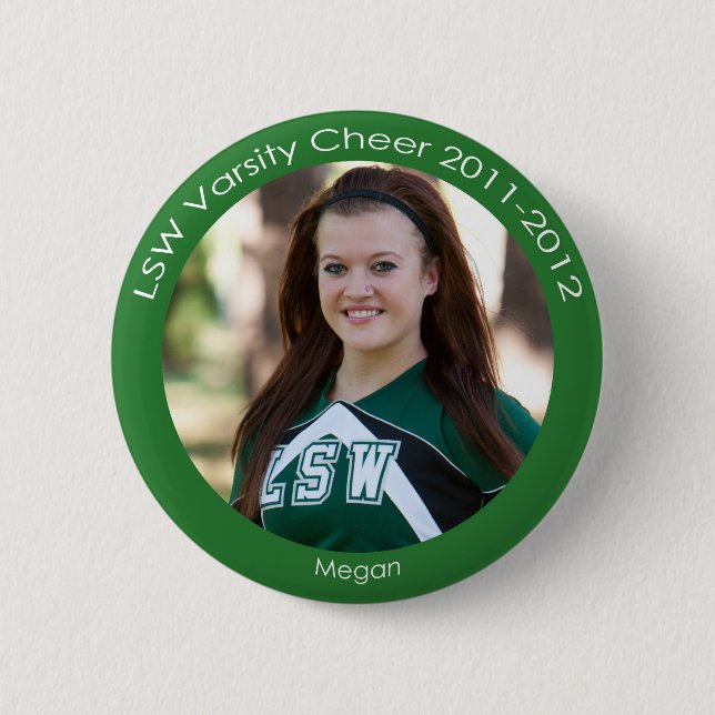 Megan 2 Inch Round Button (Front)