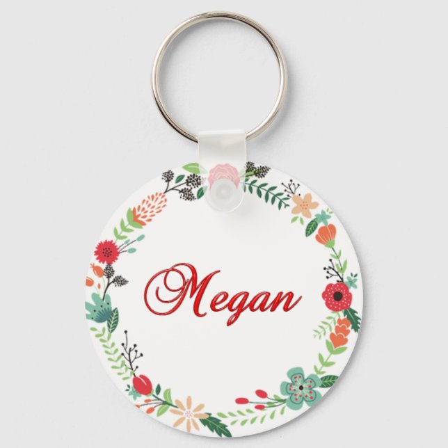 Megan Keychain (Front)