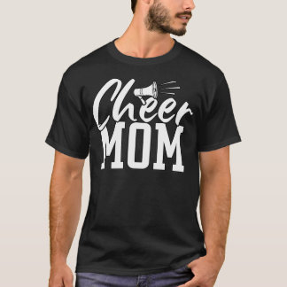 Megaphone Cheer Mom T-Shirt