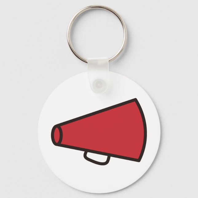 Megaphone Keychain (Front)