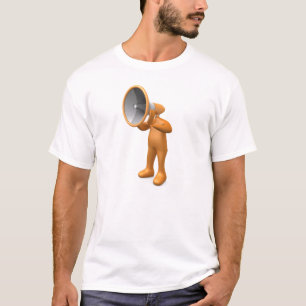 Megaphone Person T-Shirt