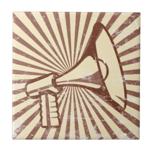 Megaphone Tile