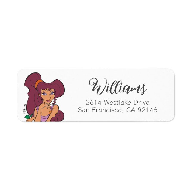 Megara Goddess at Heart Label (Front)