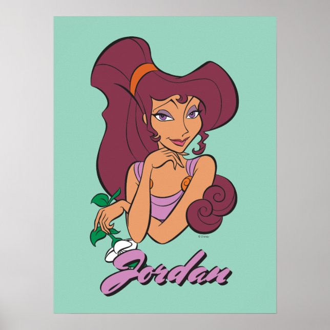 Megara Goddess at Heart Poster (Devant)