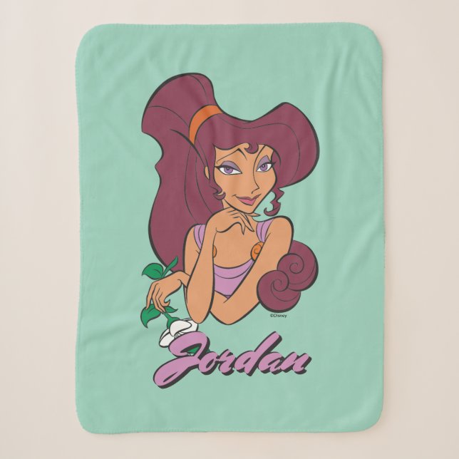 Megara Goddess at Heart Sherpa Blanket (Front)