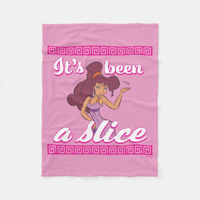 Megara - It's Been a Slice Fleece Blanket (Front)