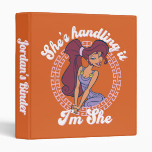 Megara - She's Handling It, I'm She 3 Ring Binder