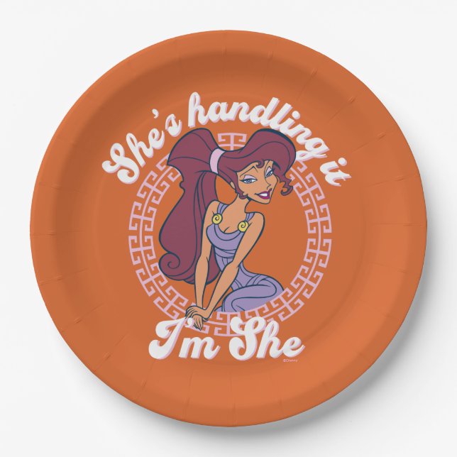Megara - She's Handling It, I'm She Paper Plates (Front)
