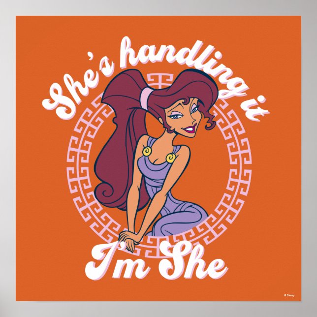 Megara - She's Handling It, I'm She Poster (Front)