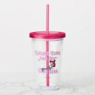 Megara - Taking Time For My Best Self Acrylic Tumb Tumbler