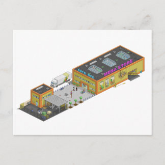 Megastore Postcard