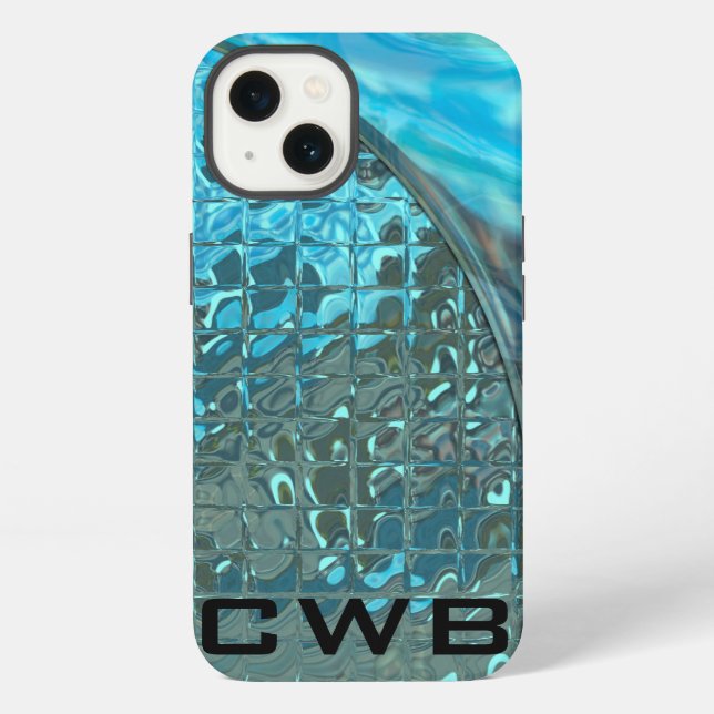Megastyle Diva Monogram iPhone Case (Back)