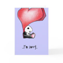 Megg: The cute panda — heart, I'm sorry, card