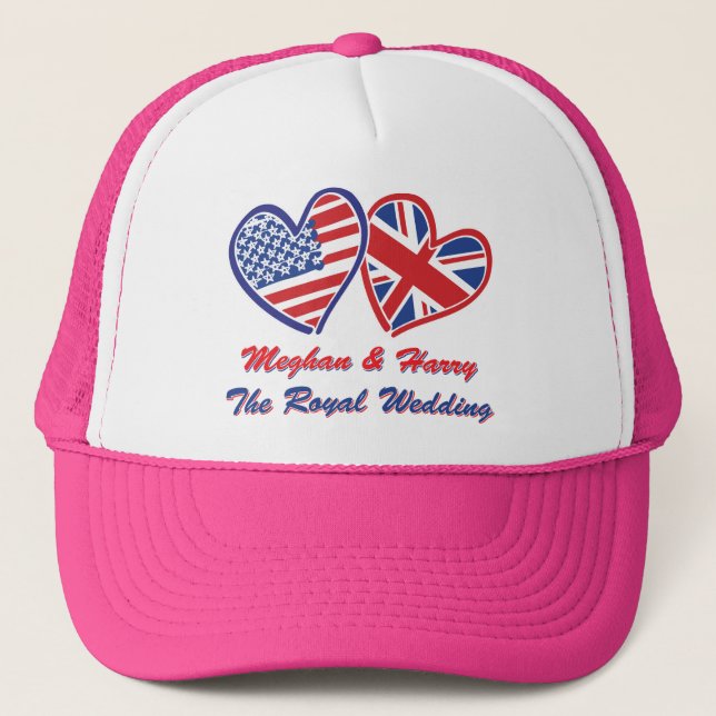 Meghan-and-Harrys Wedding Trucker Hat (Front)