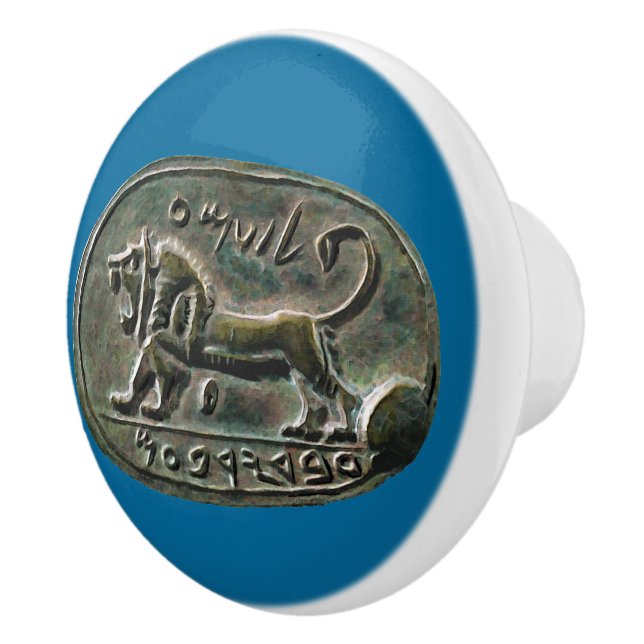Megiddo Seal Ceramic Knob (Right)