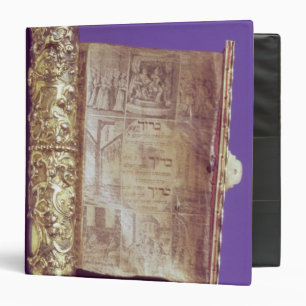 Megillah in a silver case, Vienna, c.1715 Binder