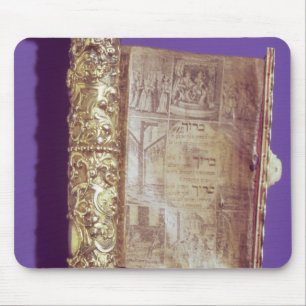 Megillah in a silver case, Vienna, c.1715 Mouse Pad