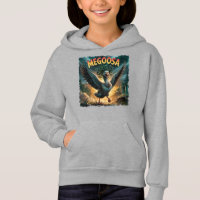 Megoosa Illustration – Medusa Goose Funny Scary