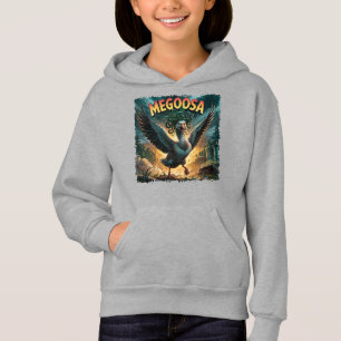 Megoosa Illustration – Medusa Goose Funny Scary