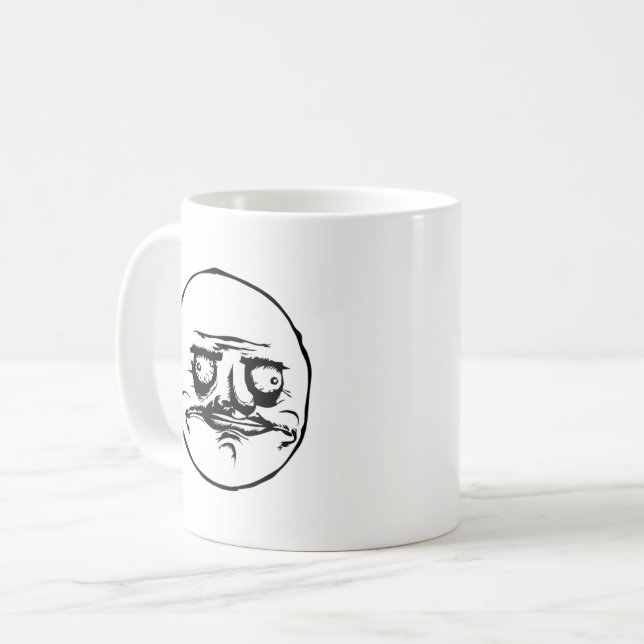 Megusta Meme Face (from reddit, 9gag, 4chan) Coffee Mug | Zazzle