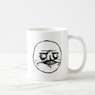 Megusta Meme Face (from reddit, 9gag, 4chan) Coffee Mug